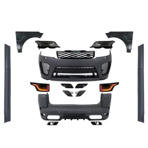 Kit carrocería SVR completo Range Rover Sport L494 2013-2017 Conversión a Facelift +2018