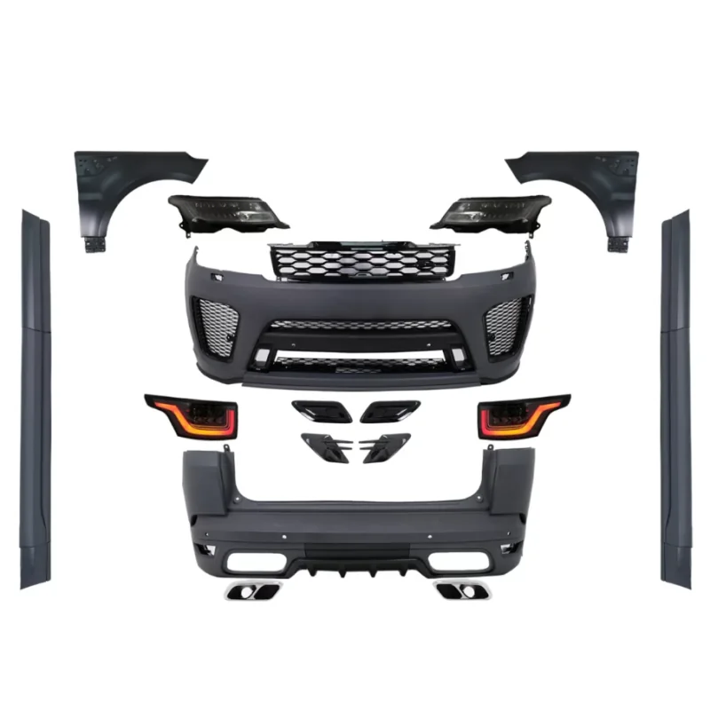 Kit carrocería SVR completo Range Rover Sport L494 2013-2017 Conversión a Facelift +2018
