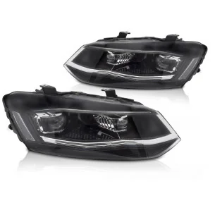 Faros delanteros Full Led Volkswagen Polo 6R 2009-2017 Cromados