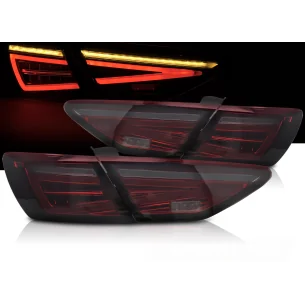 Pilotos Full LED Dinámicos Rojo Ahumado Seat Leon MK3 5F 2012-2020 OEM LED