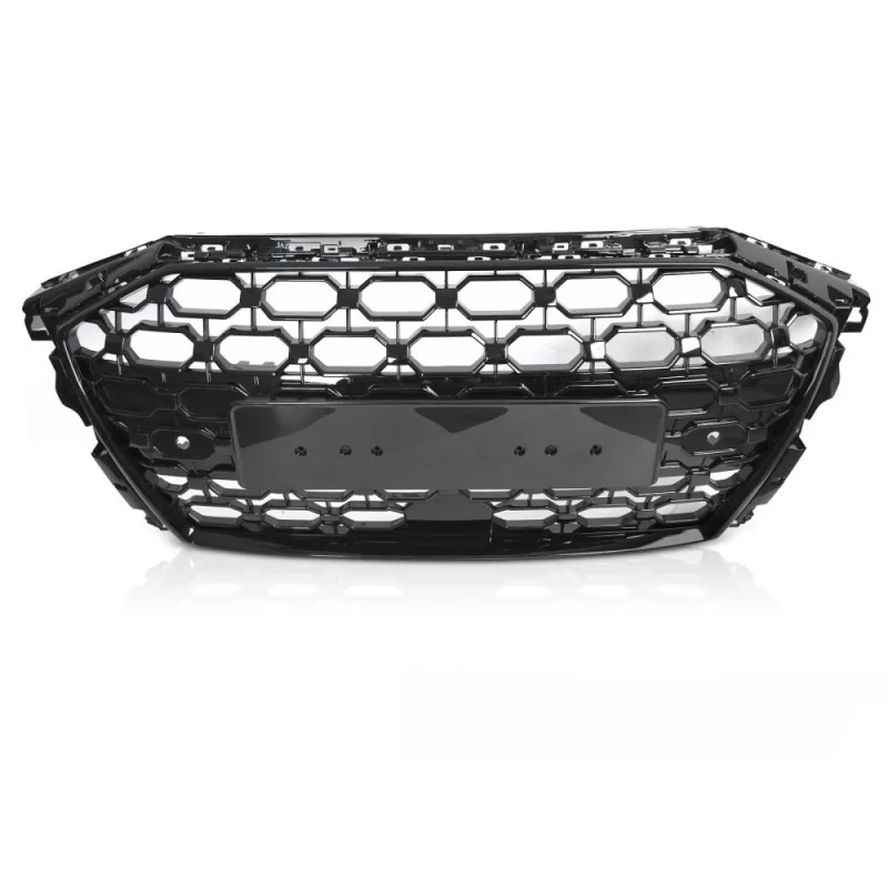 Parrilla rejilla frontal para Audi A3 8Y 2019-2024 Look RS3 Negro Brillo