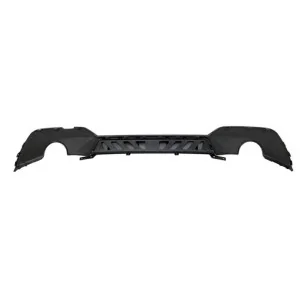 Difusor Trasero BMW Serie 3 G20 G21 Look M Performance II Negro Brillo