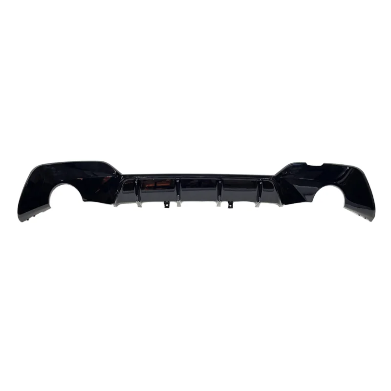 Difusor Trasero BMW Serie 3 G20 G21 Look M Performance III Negro Brillo