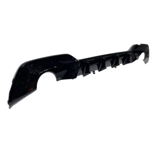 Difusor Trasero BMW Serie 3 G20 G21 Look M Performance III Negro Brillo
