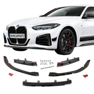 Añadido Delantero Performance Negro Brillo BMW Serie 4 G22 G23 G26 2020-2024