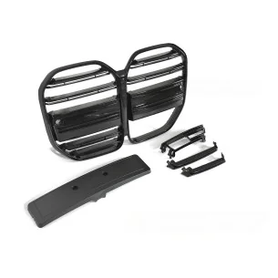 Parrilla Frontal Estilo M4 Performance Negro Brillo BMW Serie 4 G22 G23 2020-2024