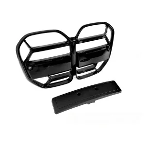 Parrilla Frontal Estilo M4 Negro Brillo BMW Serie 4 G22 G23 2020-2024