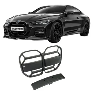 Parrilla Frontal Estilo M4 Negro Mate BMW Serie 4 G22 G23 2020-2024