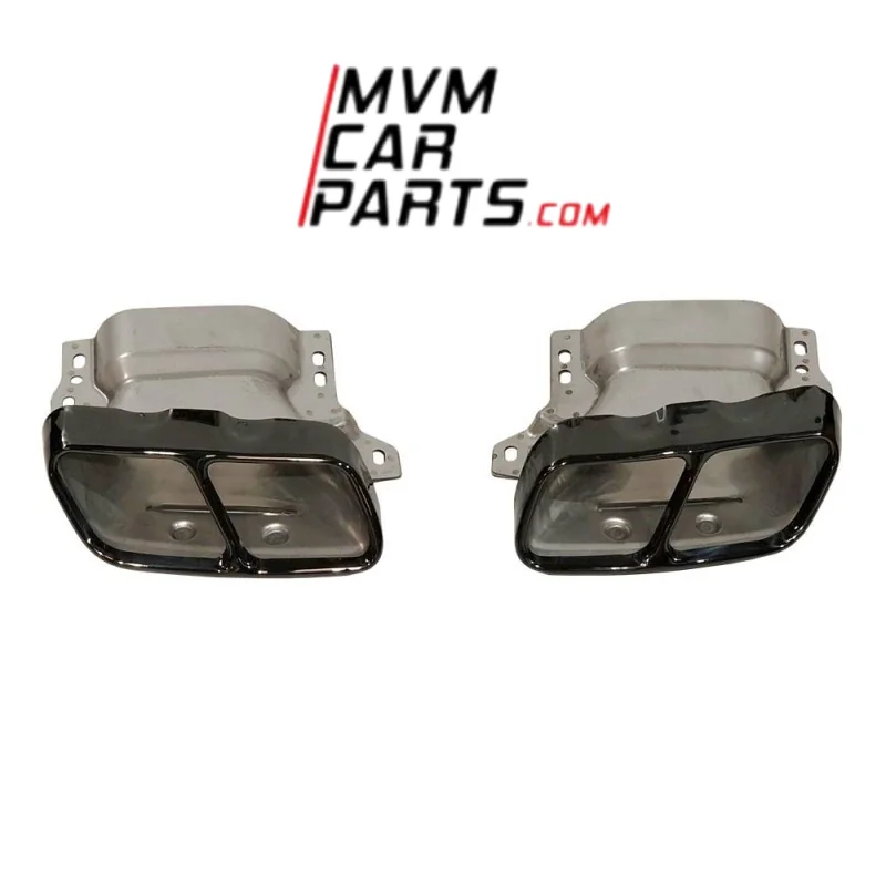 Colas de escape Mercedes Clase A W176 W177 tipo A45 AMG Black