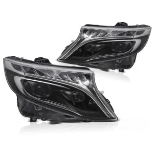 Faros delanteros Full LED Dinámicos para Mercedes Clase V y Vito W447 2014-2023