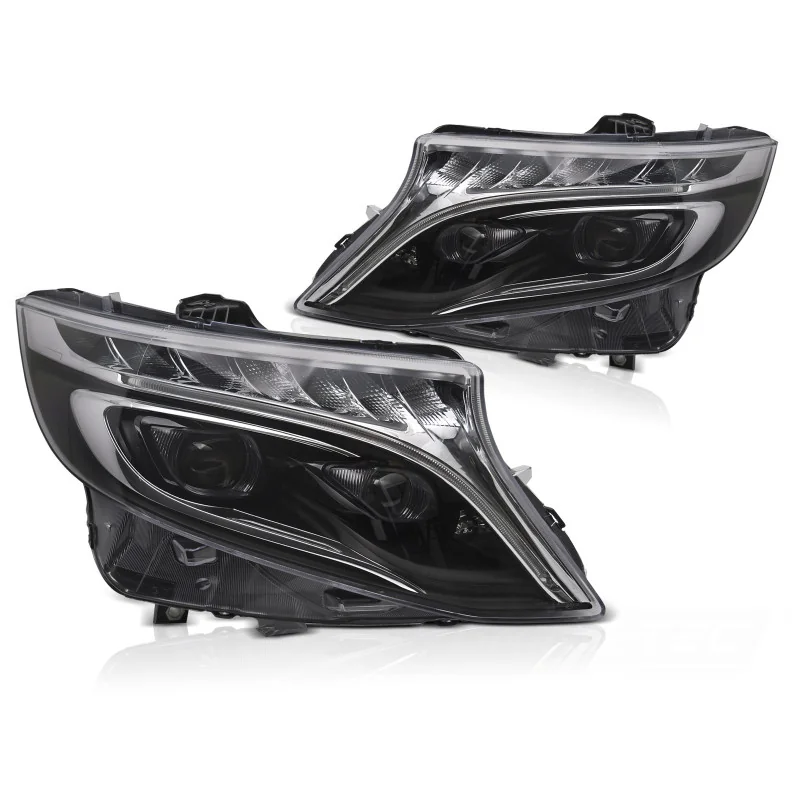 Faros delanteros Full LED Dinámicos para Mercedes Clase V y Vito W447 2014-2023