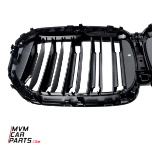 Rejillas delanteras BMW X5 G05 LCI +2024 Performance Negro Brillo