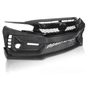 Paragolpes delantero Honda Civic X 2016-2021 look Type R
