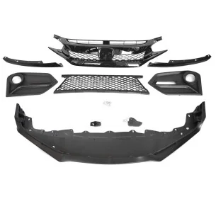 Paragolpes delantero Honda Civic X 2016-2021 look Type R