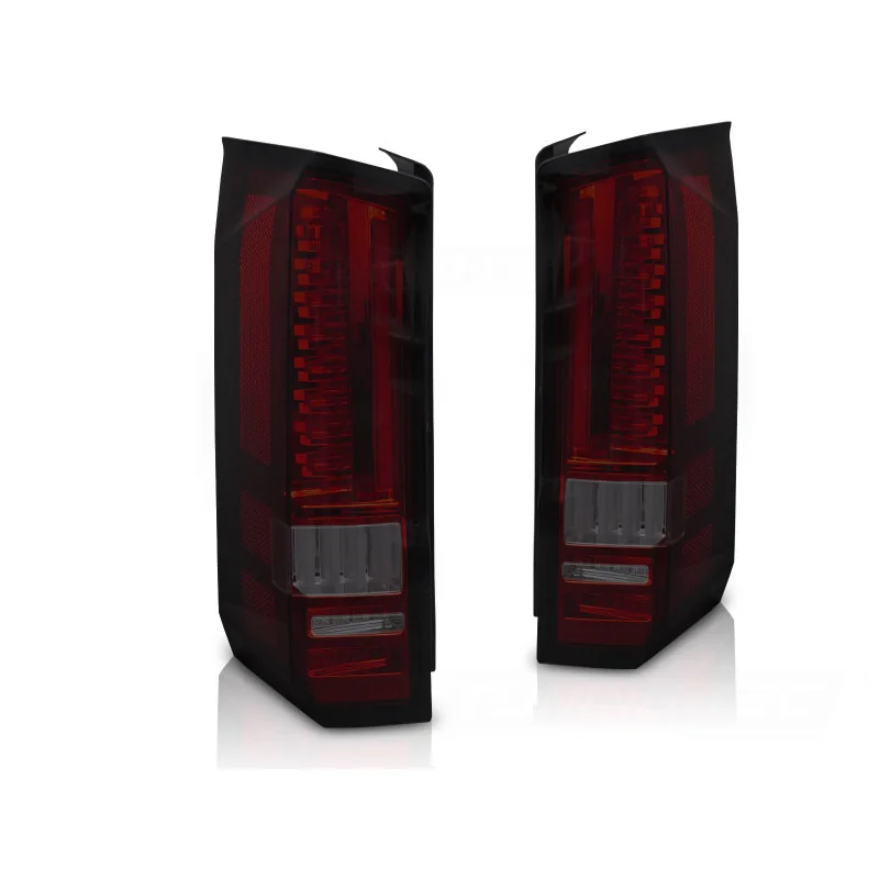 Pilotos Traseros LED Rojo Ahumado con Intermitente Dinámicos VW Crafter +2017