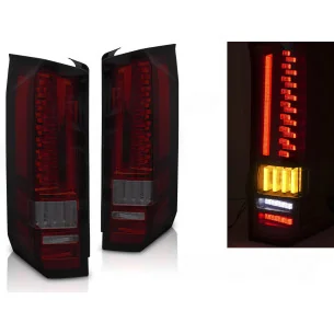 Pilotos Traseros LED Rojo Ahumado con Intermitente Dinámicos VW Crafter +2017