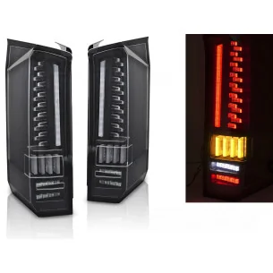 Pilotos Traseros LED Negros con Intermitente Dinámicos VW Crafter +2017