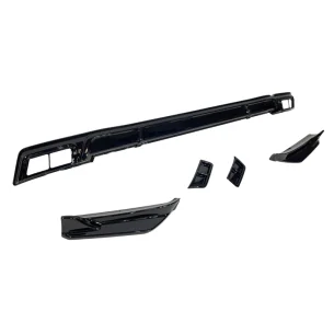 Difusor Trasero Ford Transit / Tourneo Custom MK2 +2024 Negro Brillo
