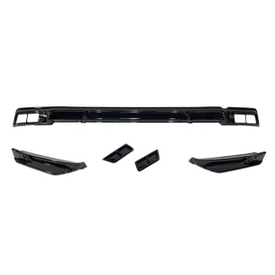 Difusor Trasero Ford Transit / Tourneo Custom MK2 +2024 Negro Brillo