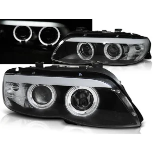 Faros delanteros Xenon BMW X5 E53 LCI 2003-2006 Negros