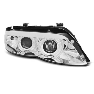 Faros delanteros Xenon BMW X5 E53 LCI 2003-2006 Cromados