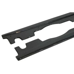 Extensiones de taloneras Fibra de Carbono para BMW Serie 3 E92 E93 look M3
