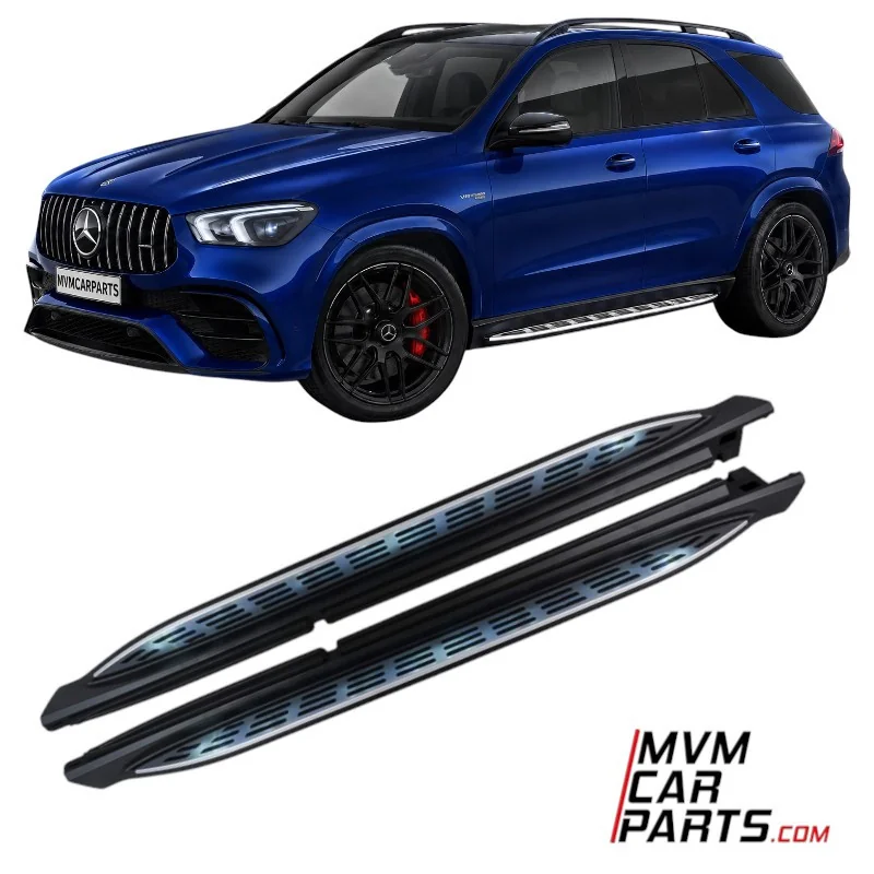 Set de Estriberas laterales con LED de cortesía para Mercedes GLE W167 SUV