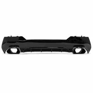 Difusor trasero BMW Serie 4 G22 G23 Look M440i Salidas Oscurecidas