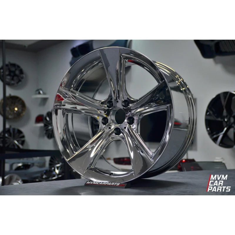 Juego de 4 Llantas 19 Styling 128 BMW Serie 5 E60 Cromada BM160