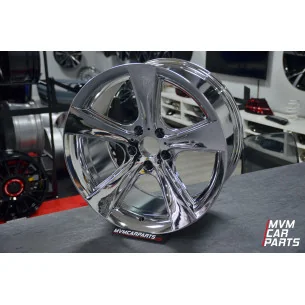 Juego de 4 Llantas 19 Styling 128 BMW Serie 5 E60 Cromada BM160