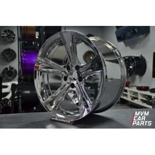 Juego de 4 Llantas 19 Styling 128 BMW Serie 5 E60 Cromada BM160