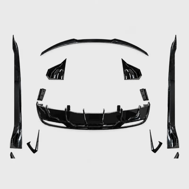 Kit De Carrocería Tesla Model 3 LCI 2024+ Look Performance Negro Brillo
