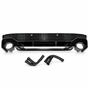 Difusor trasero Audi Q7 +2021 look RSQ7 Negro Brillo