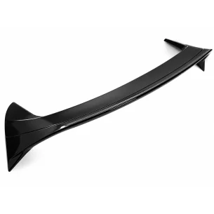 Alerón spoiler trasero look GTI Clubsport para Volkswagen Golf 8 Versión Estandar 2019-2024 Negro Brillo