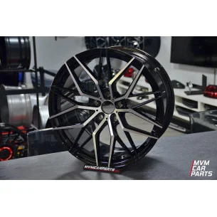 Juego de 4 Llantas 18 ZP Forged Black Polish BM105