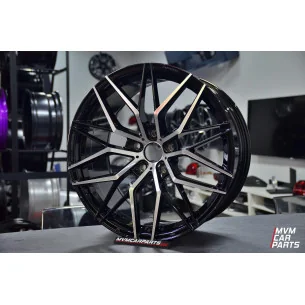 Juego de 4 Llantas 19 ZP Forged Black Polish BM105