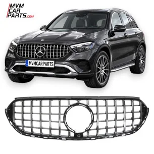 Parrilla para Mercedes GLC Coupe C254 SUV X254 Look GT Cromada +2023