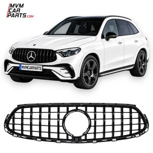 Parrilla Panamericana Negra Mercedes GLC W254 / C254 +2023 Look GT-R – Versión AMG Line