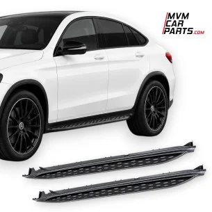 Estriberas laterales Negras para Mercedes GLC SUV X253 y GLC Coupe C253