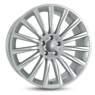 Juego de 4 Llantas 17 Pulgadas Keskin KT18 Turbo Silver MV008