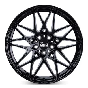 Juego de 4 Llantas 18 Pulgadas MAM B2 Negro Brillo MV303