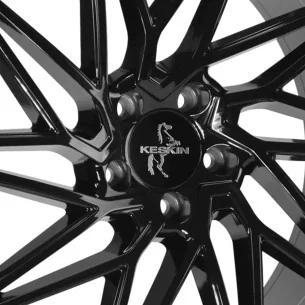 Juego de 4 Llantas 18 Pulgadas Keskin KT20 Full Black MV307