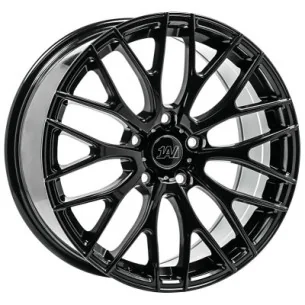 Juego de 4 Llantas 1AV ZX2 Negro brillo - 9