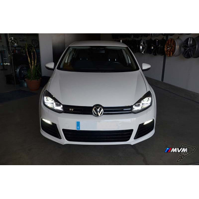 Faros delanteros Volkswagen Golf VI 6 Led Black edition