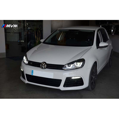 Faros delanteros Volkswagen Golf VI 6 Led Black edition