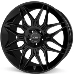 Juego de 4 Llantas DOTZ LongBeach Negro brillo - 10