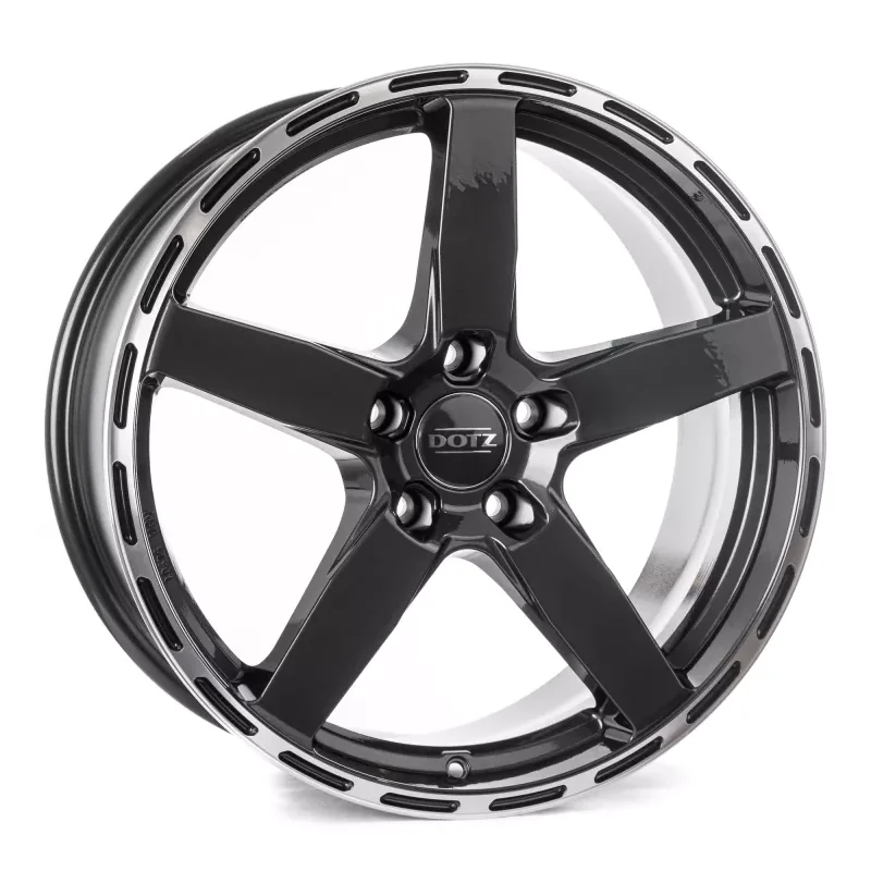 Juego de 4 Llantas DOTZ MarinaBay Gunmetal mate/ labio pulido - 8
