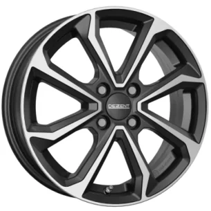 Juego de 4 Llantas Dezent KT Gunmetal/Pulido - 6