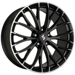 Juego de 4 Llantas ETABETA Piuma Matt Black Polish Special Edition - 9