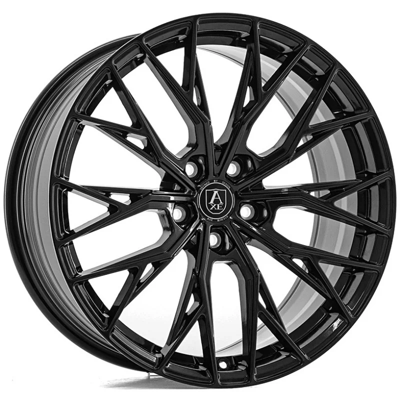 Juego de 4 Llantas Flowforming Axe EX42 Negro brillo - 8